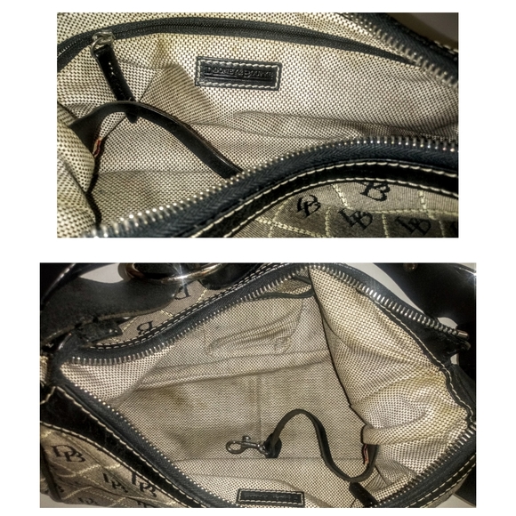 Dooney & Bourke Monogram Fabric & Leather Purse - Picture 4 of 5